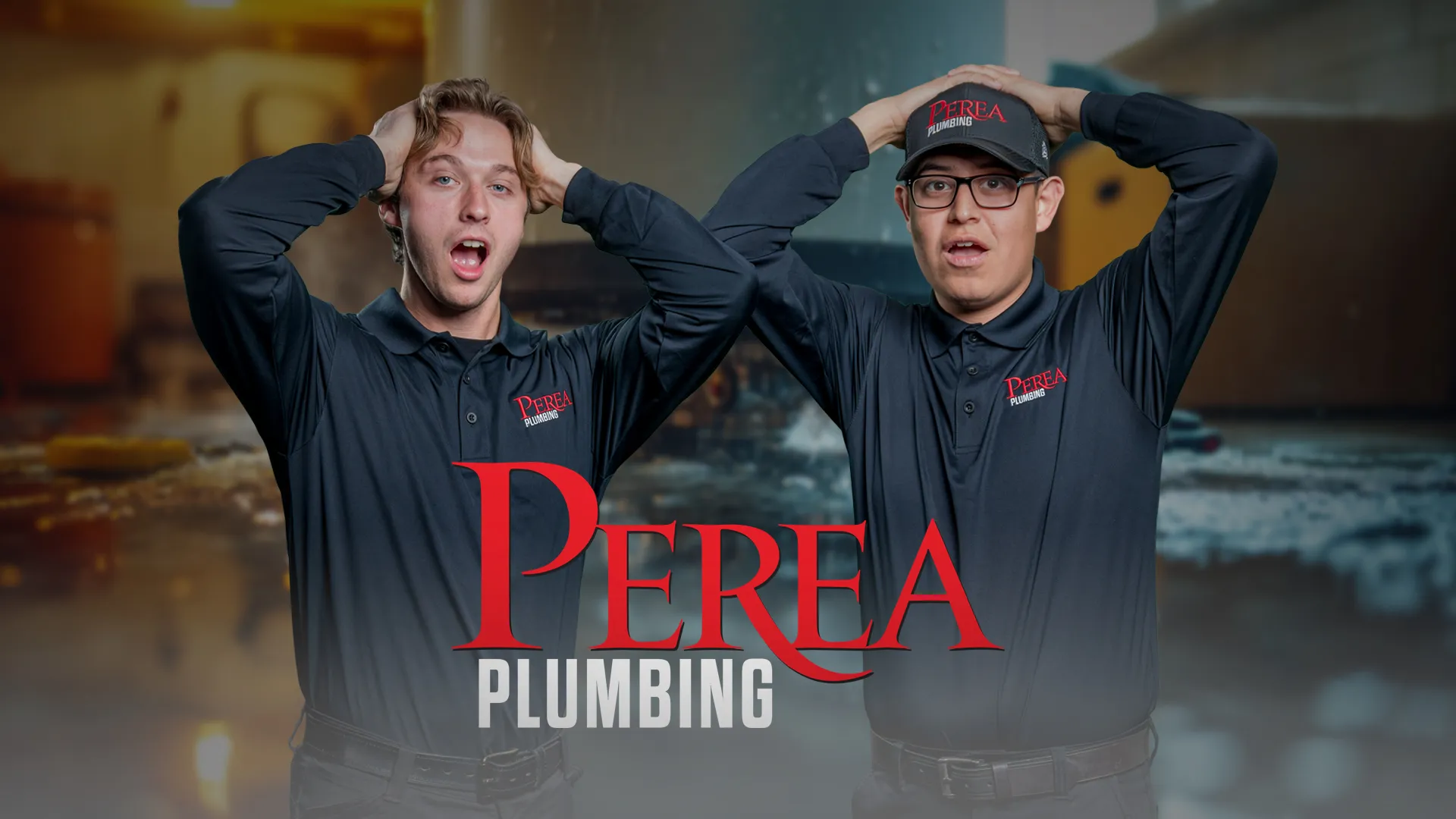 Perea Plumbing repipe team